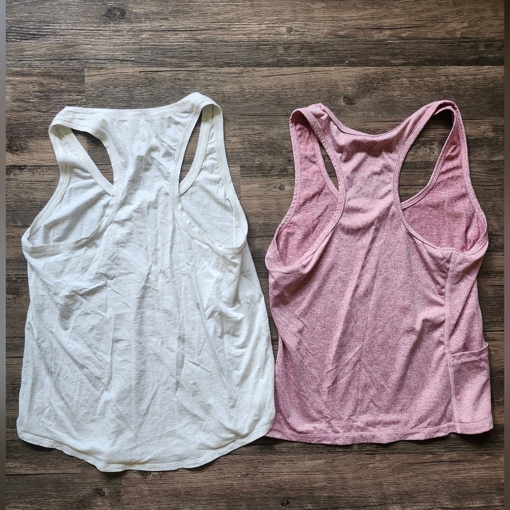 Athletic Size Small Fitted Sleeveless Tank Top Shirt Bundle - Picture 2 of 3